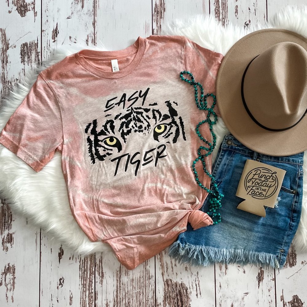 Easy Tiger bleached tee